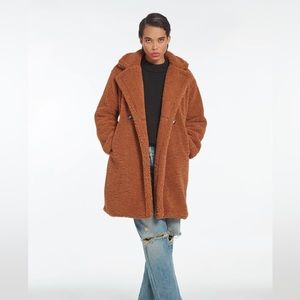 NWT APPARIS Daryna Camel COAT